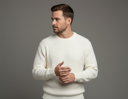 Bastien | Ribstrikket Sweater