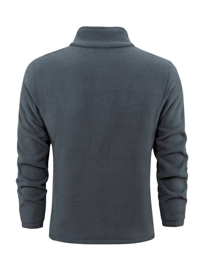 Rens™ | Herre Fleecevest Med Uldforing | Varm Fleecejakke Af Blød Sherpa