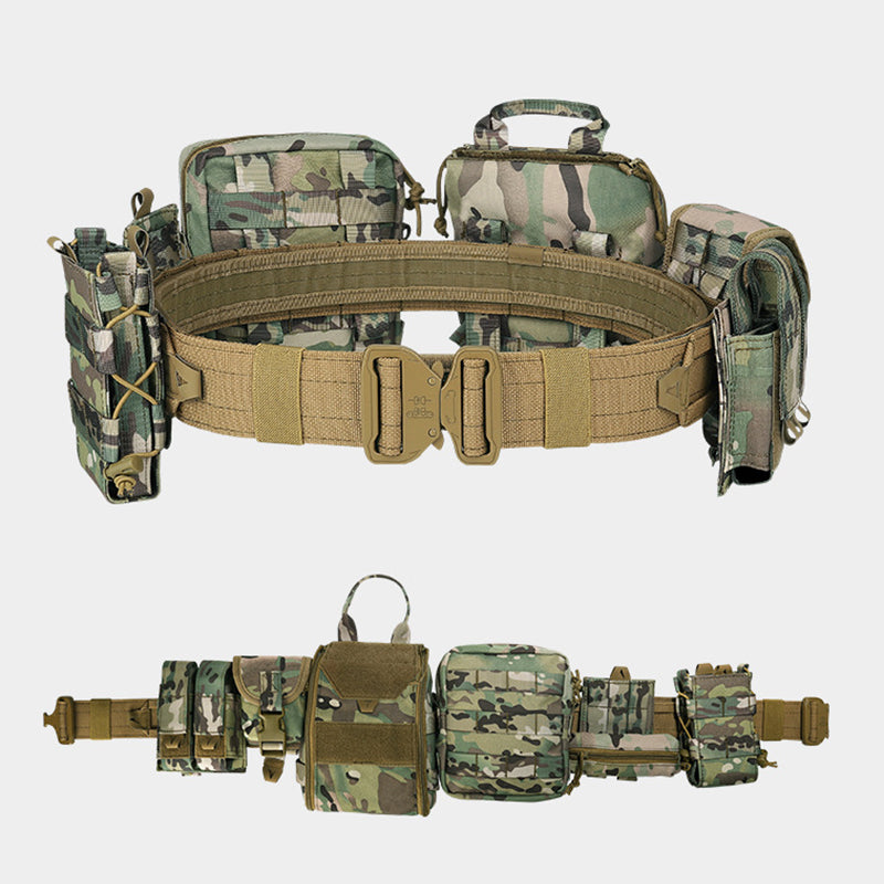 Ares | Taktisk MOLLE Kampbælte Med Modulaire Pouches