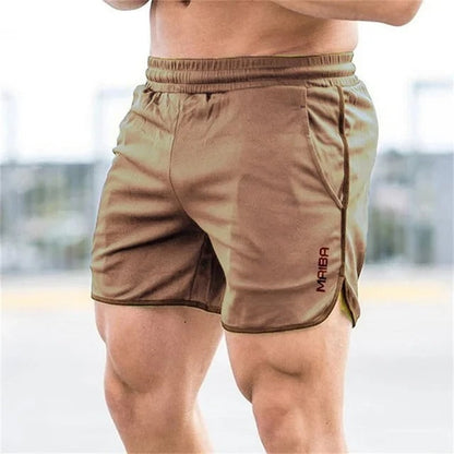 Jaxon™ | Herrer Sportsshorts med Sideslids og Tilbehørsløkke | Let og Hurtigttørrende Træningsshorts til Fitness og Udendørs Brugn