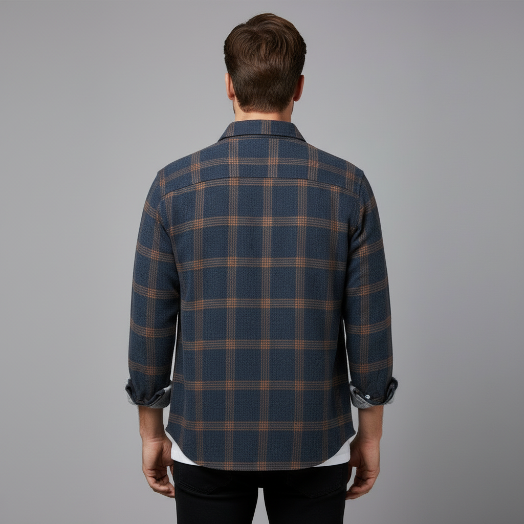 Assensio | Ternet Flannel Skjorte