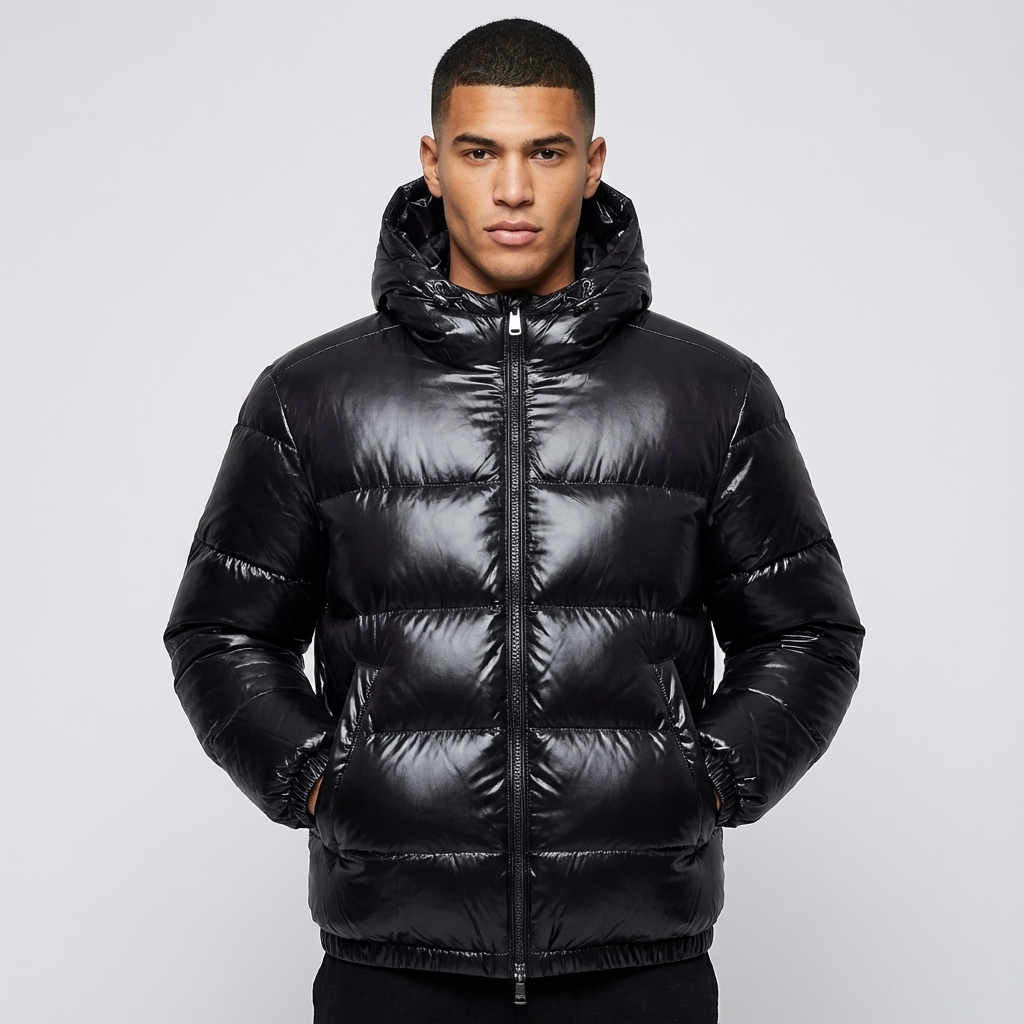 Virex | Skinnende Pufferjakke