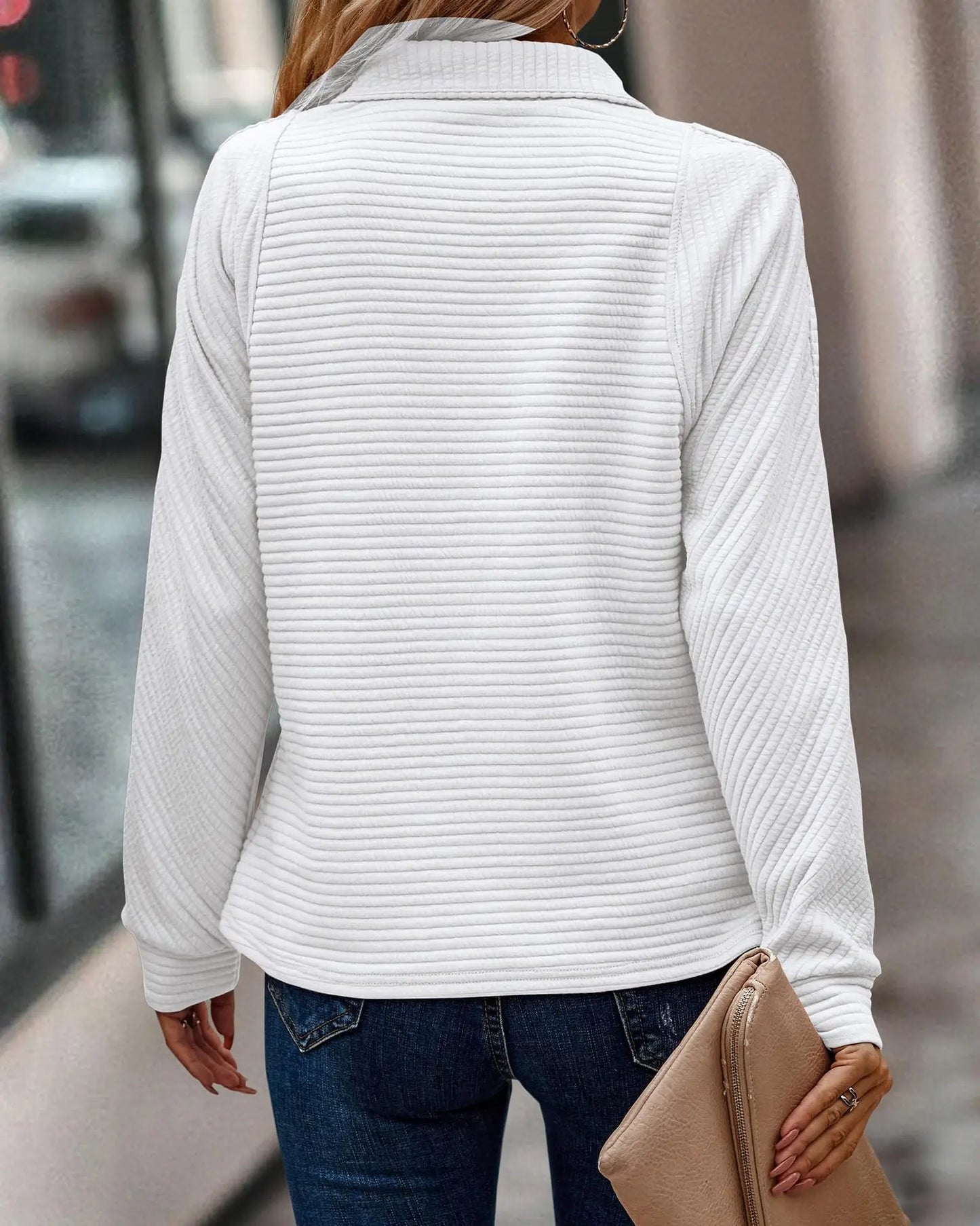 Meliora | Damebluse Med Halv Lynlås