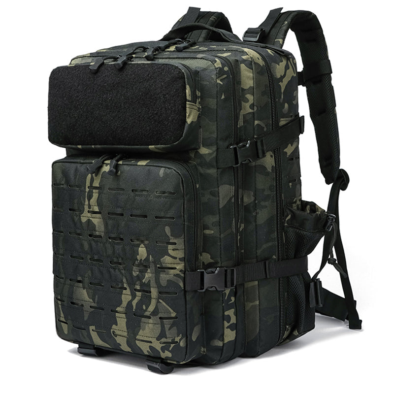 Sentinel | Taktisk MOLLE Rygsæk i Army Green med Flere Rum