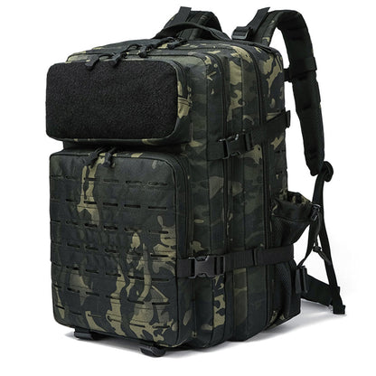 Sentinel | Taktisk MOLLE Rygsæk i Army Green med Flere Rum