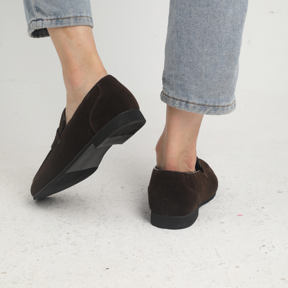 Alegro™ | Herrer Elegante Kalveskindsloafers med Lædersål