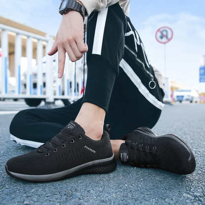 Morgan™ | Herrer Letvægts Skridsikre Løbesko med Åndbart Design