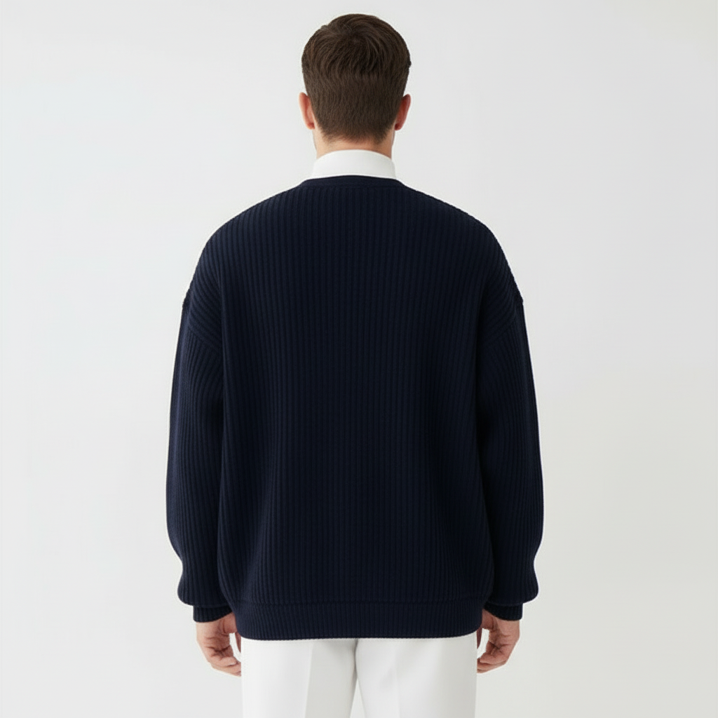 Milan | Strikket Cardigan med Lynlås