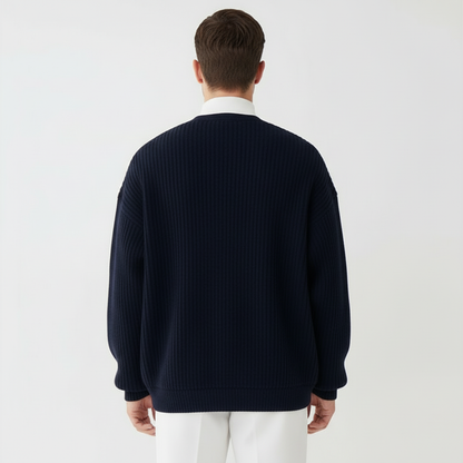 Milan | Strikket Cardigan med Lynlås