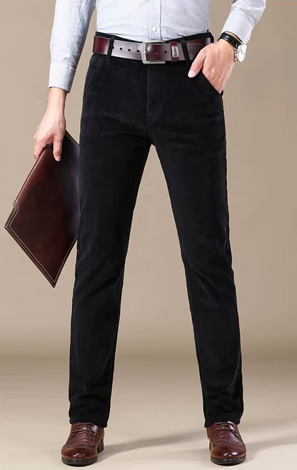 Salvatore™ | Ribbet Fløjlsjeans med Tidløs Stil og Komfortabel Pasform