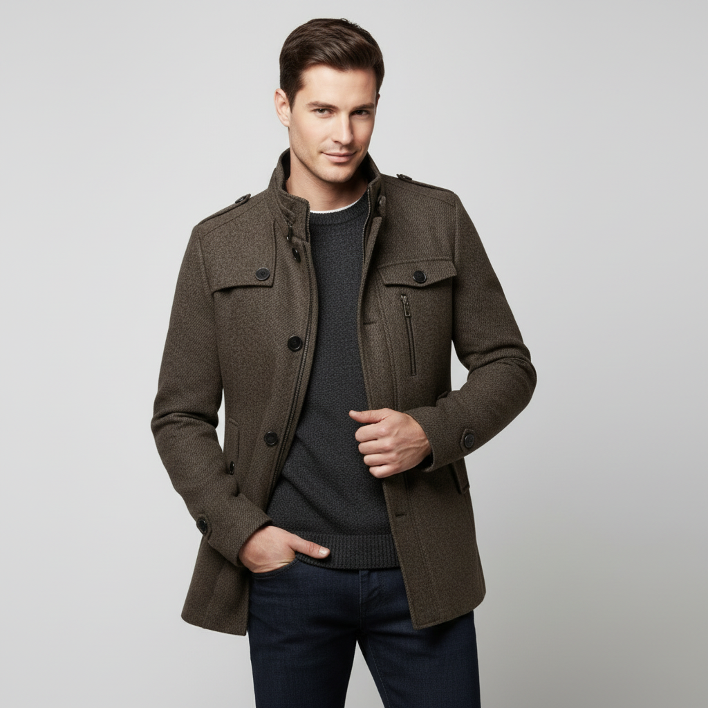 Harrison | Lang Uld Vinterfrakke