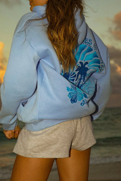 Zoë™ | Damer Oversized Sommer Hoodie | Komfortabel Strand Hoodie