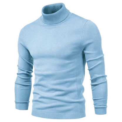 Dante™ | Luksuriøs Herre Rullekrave i Cashmere-blanding for Komfort og Stil