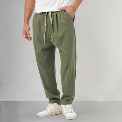 Noah™ | Herrer Casual 2-delt Sæt med Luksuriøs Pasform og Justerbare Detaljer