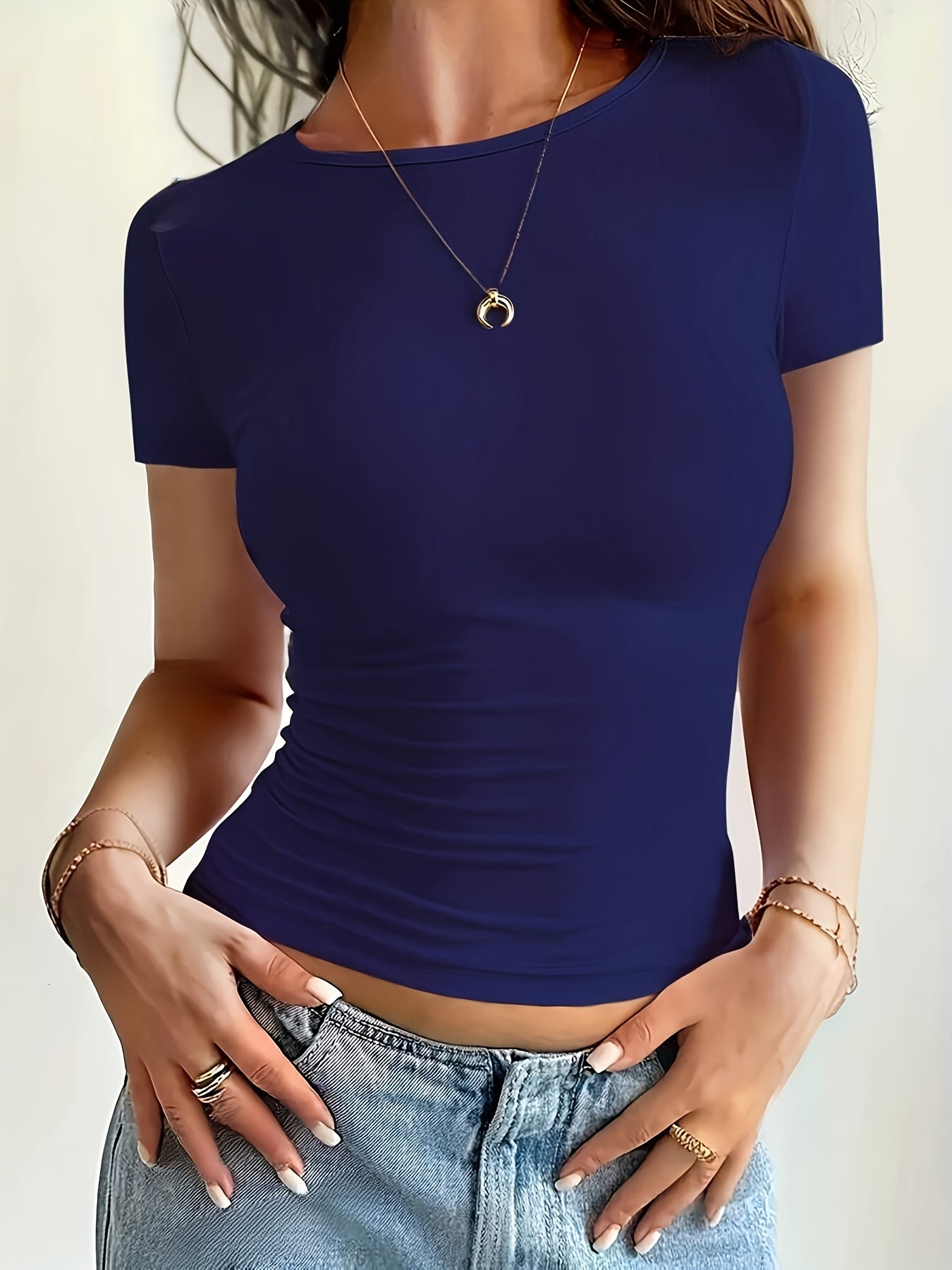 Mira | Figursyet Basic T-Shirt Damer
