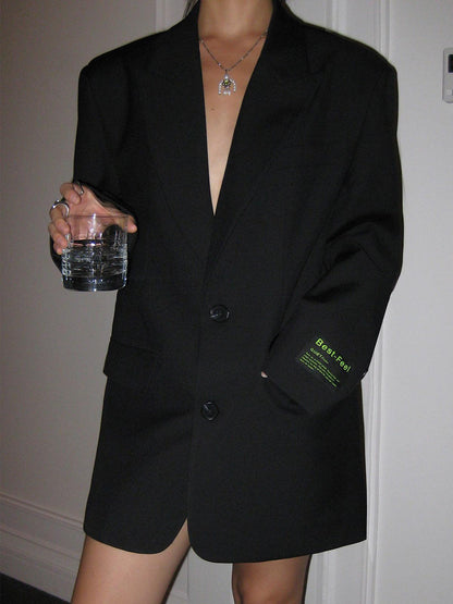 Marisse | Mørkegrå Oversized Blazer