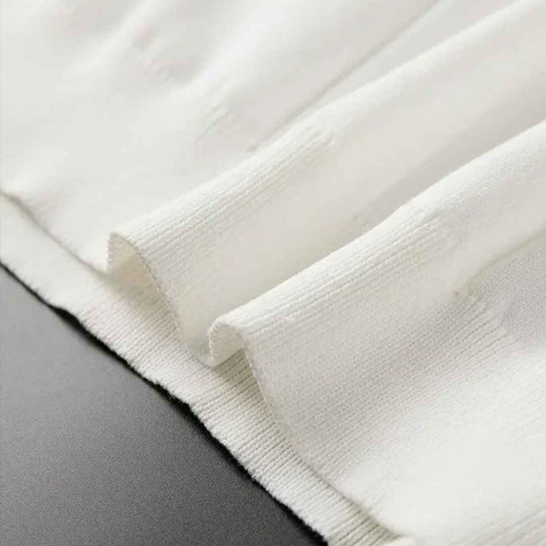 Silvéran | Strikket Poloshirt Herre