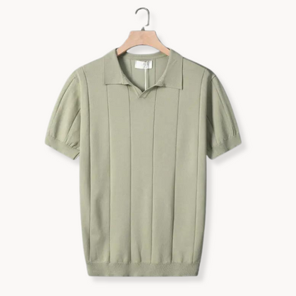 Silvéran | Strikket Poloshirt Herre
