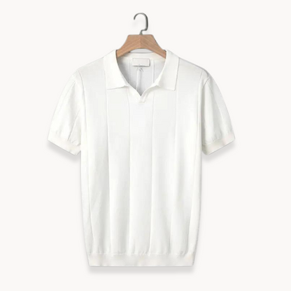 Silvéran | Strikket Poloshirt Herre