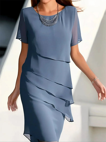 Emma™ | Damer Elegant Cocktailkjole med Tidløst Design for Komfort og Stil