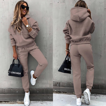 Noelle™ | Damer Oversized Joggingsæt | Luksuriøst To-delt Loungewear Sæt