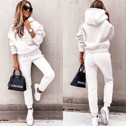Noelle™ | Damer Oversized Joggingsæt | Luksuriøst To-delt Loungewear Sæt