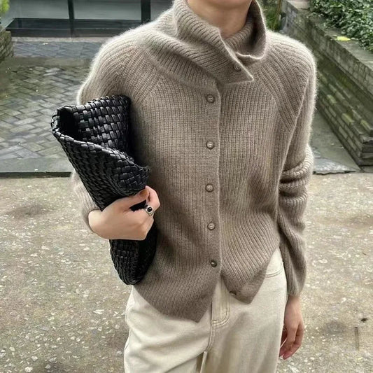 Clémence | Cardigan Damer Med Bred Krave