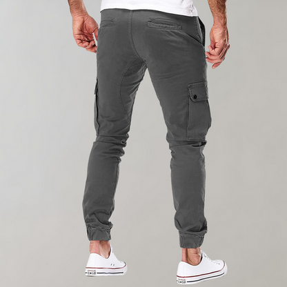 Noah™ | Casual Muscle Fit Cargobukser til Mænd