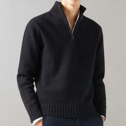 Dorian | Halv-Zip Strikket Herretrøje