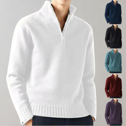 Dorian | Halv-Zip Strikket Herretrøje