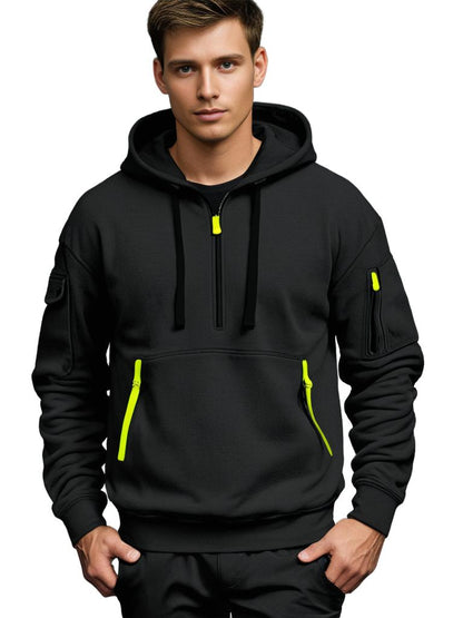 Cairo | Outdoor Hoodie Med Lynlåslommer