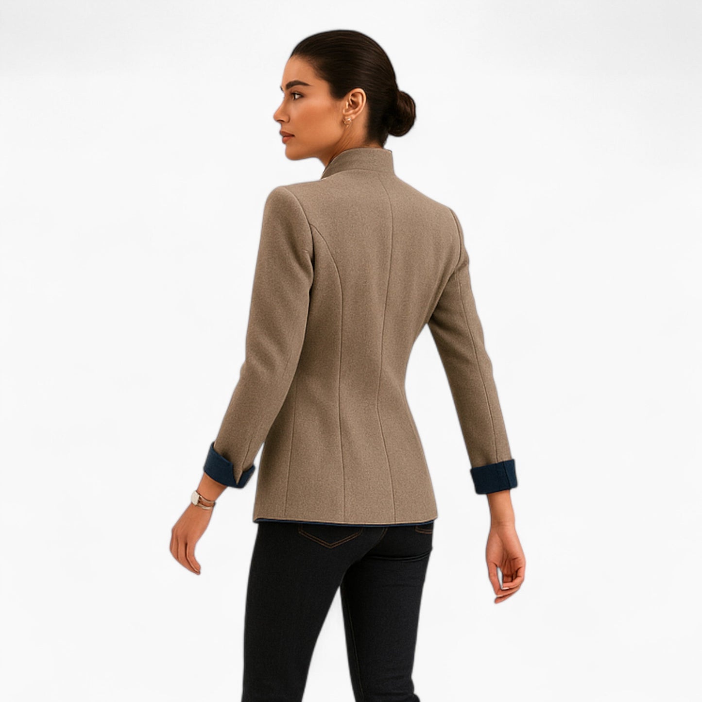 Marcelline | Militær Blazer Damer Beige