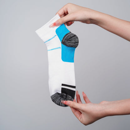 Orfeo™ | Innovative Korte Kompressionsstrømper med Ortopædisk Støtte og Antibakteriel Teknologi