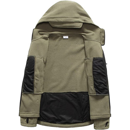 Vanguard | Taktisk Fleece Jakke med Hætte