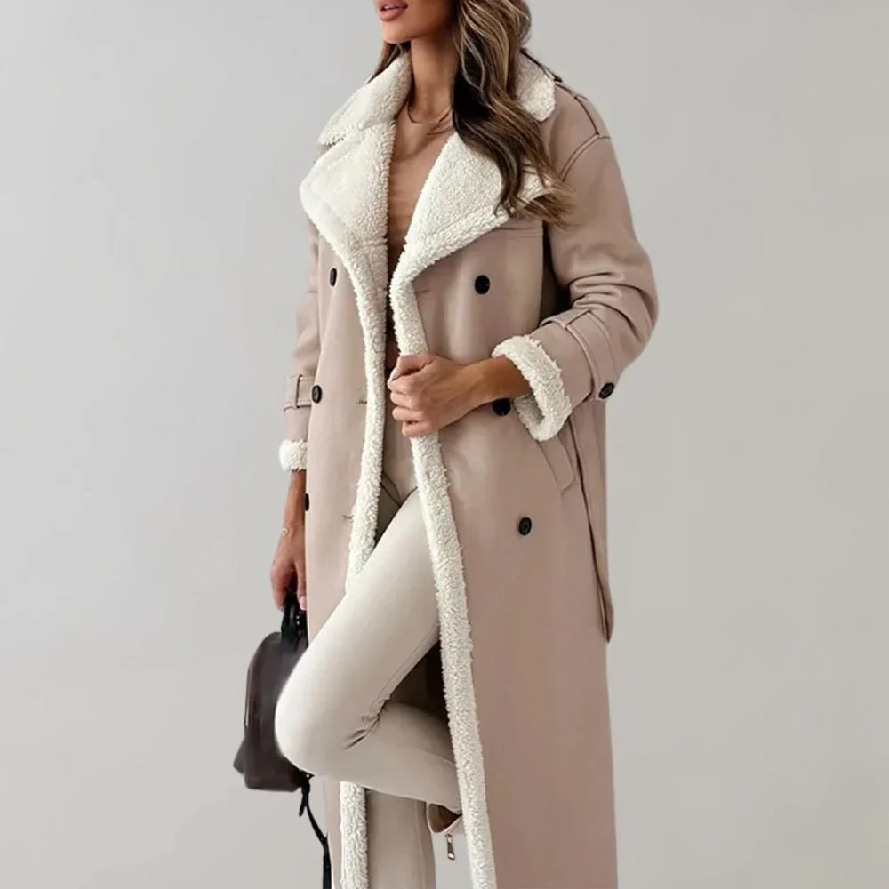 Mea | Lang Plysforet Trenchcoat
