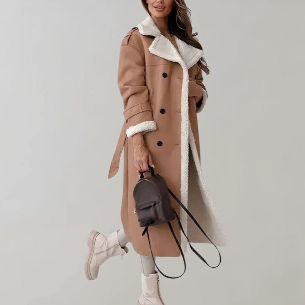 Mea | Lang Plysforet Trenchcoat