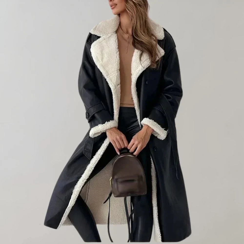 Mea | Lang Plysforet Trenchcoat