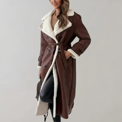 Mea | Lang Plysforet Trenchcoat