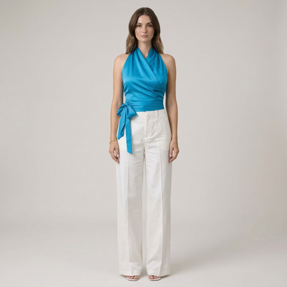 Alveria | Satin Top Dame