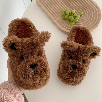 Teddina | Plysbamse Tøfler