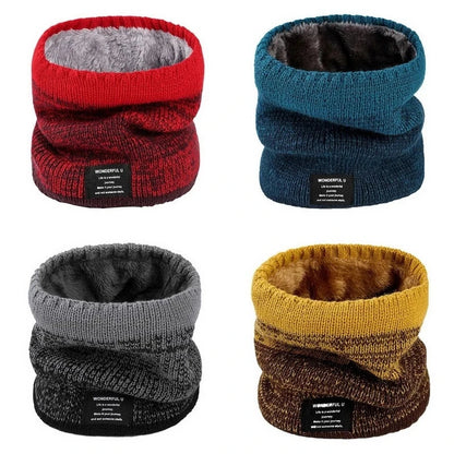 Levant™ | Strikket Varm Vinter Halsvarmer med Fleece og Cashmerefor