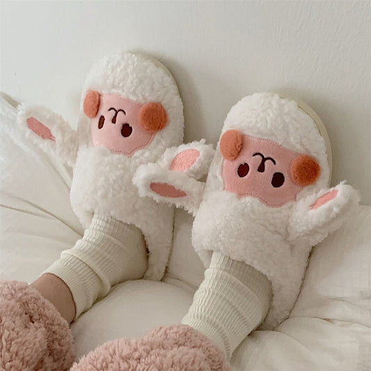 Teddina | Plysbamse Tøfler