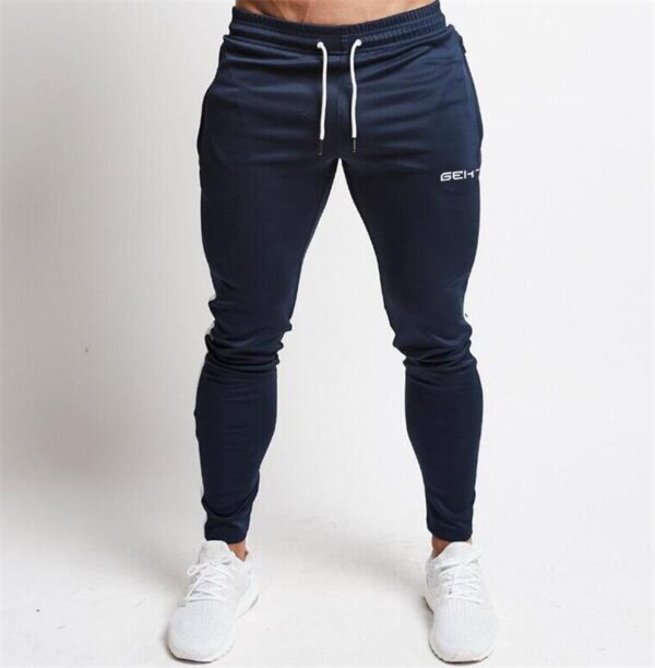GEHT Active™ | Herre Slim Fit Joggingbukser | Tapered Træningsbukser til Fitness og Hverdag