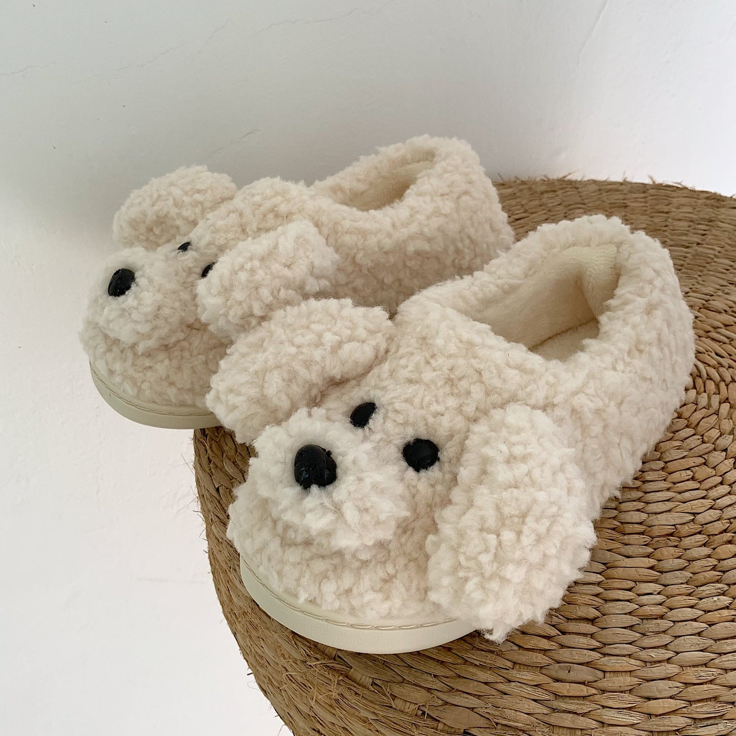 Teddina | Plysbamse Tøfler