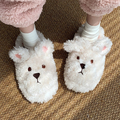 Teddina | Plysbamse Tøfler