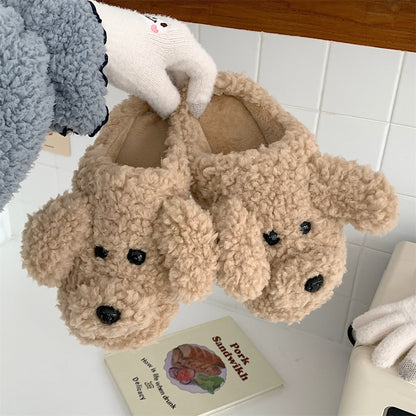 Teddina | Plysbamse Tøfler