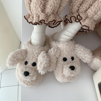Teddina | Plysbamse Tøfler