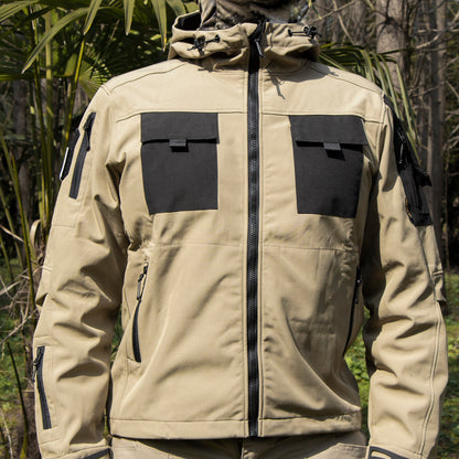 Sentinel | Taktisk Softshell Jakke med Kontrastpaneler