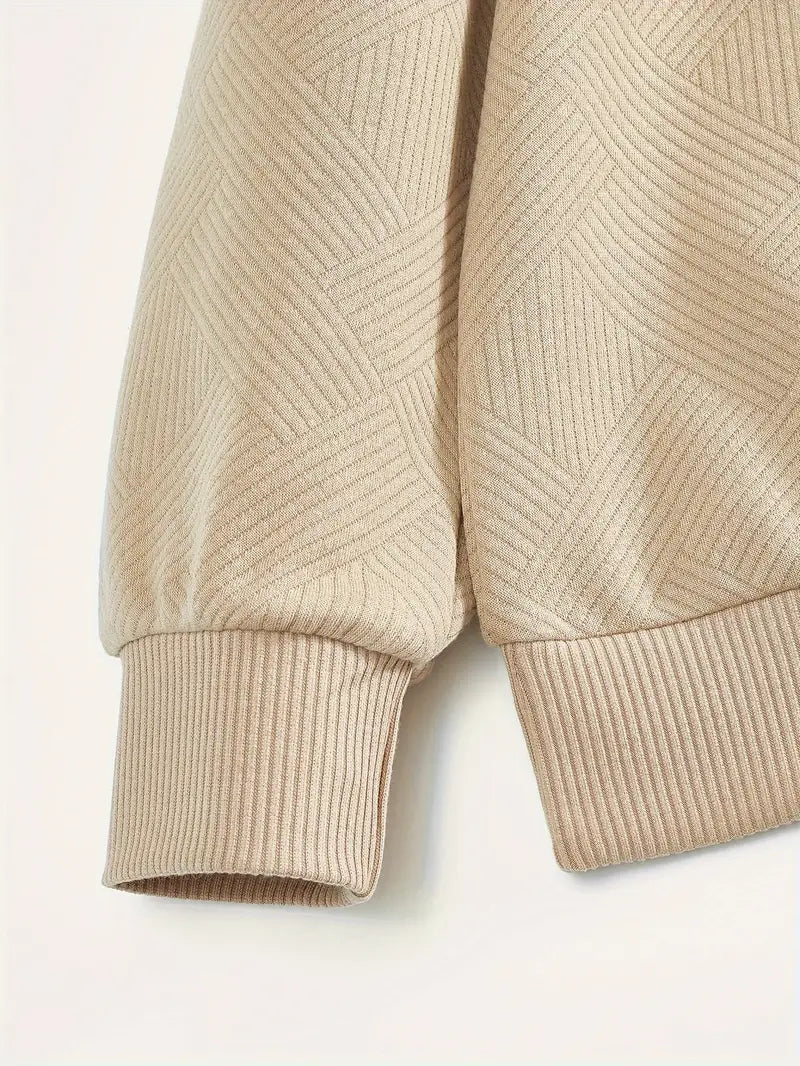 Mathéo™ | Herre Half-Zip Polo med Lange Ærmer og Moderne Stil