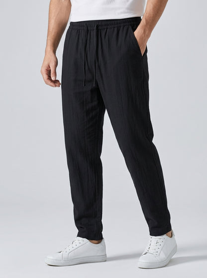 Elvano | Lette Linnedbukser Med Afslappet Pasform